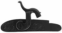 Percussion Lock,
Thompson Center Black Mountain Magnum, 
dark blued finish, used
